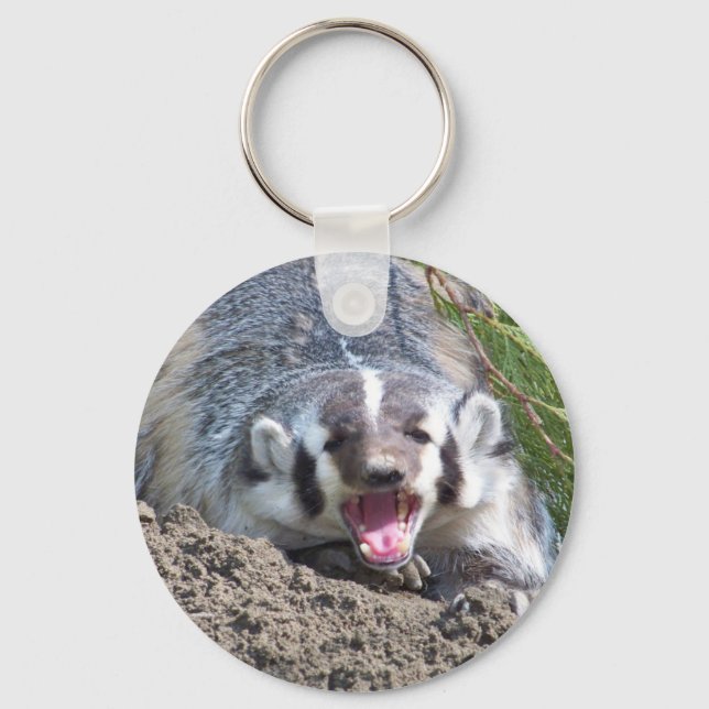 Badger Schlüsselanhänger (Vorderseite)