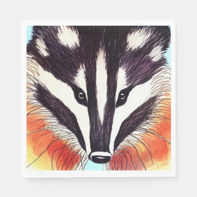 Badger Serviette (Vorderseite)