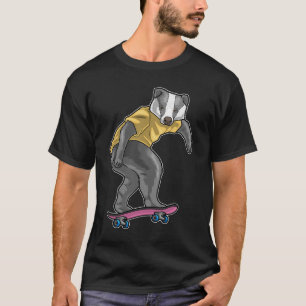 Badger Skater Skateboard T-Shirt