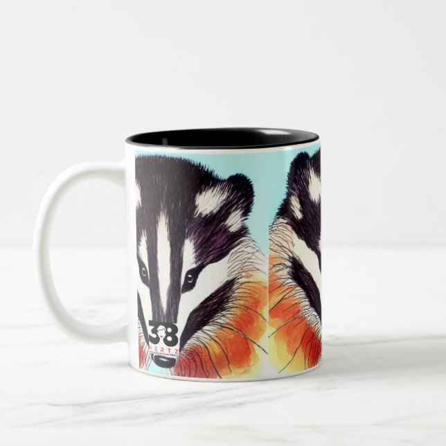 Badger Zweifarbige Tasse (Links)