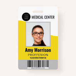 badges d'identification avec bannières pour les em