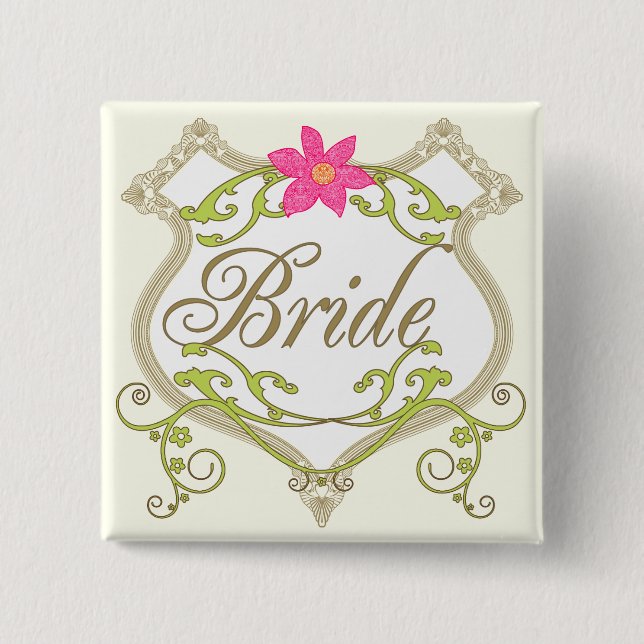 Badges Mariages de mariée (Devant)
