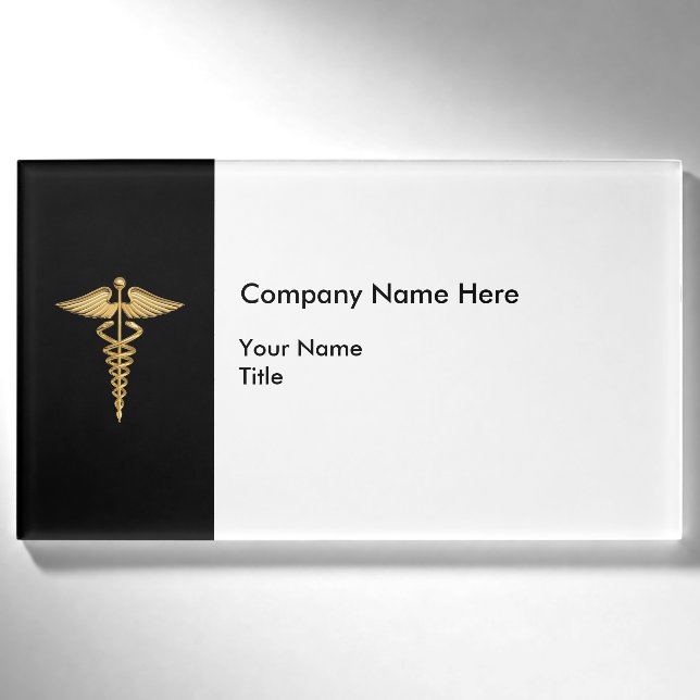 Badges nominatifs Médicale de personnel (Devant)