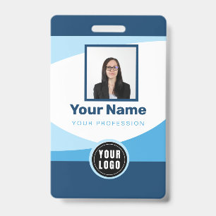 Badges nominatifs personnalisés pour employés d'en
