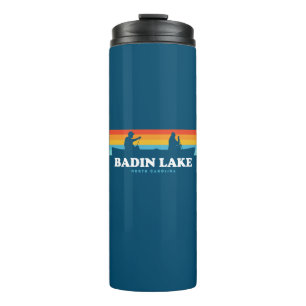 Badin Lake North Carolina Canoe Thermosbecher