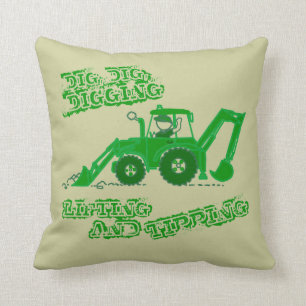 Badine le coussin vert défonceur de garçon