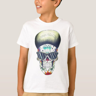 badine le nouveau T-shirt de crâne de sucre