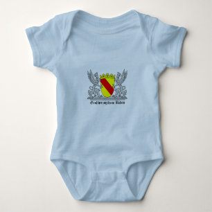 Badischer Greif mi Schrift Großherzogtum Baden Baby Strampler