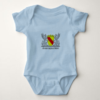 Badischer Greif mi Schrift Großherzogtum Baden Baby Strampler