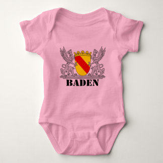 Badischer Greif mit Schrift Baden Baby Strampler