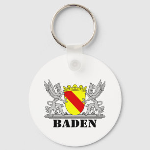 Badisches Wappen Badischer Greif mi Schrift Baden Schlüsselanhänger