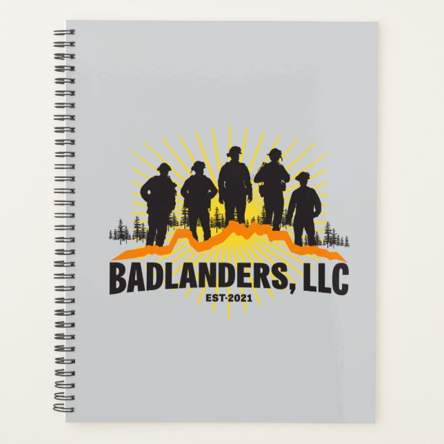 Badlanders LLC Planificateur (Devant)