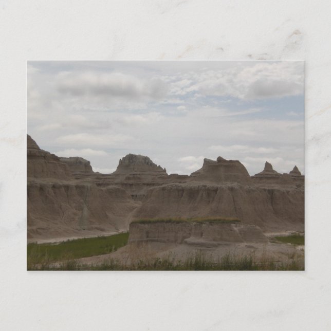 Badlands 1 postkarte (Vorderseite)