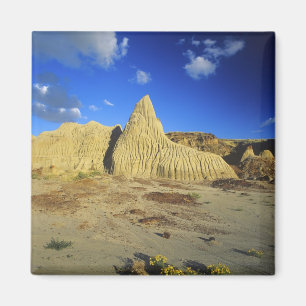 Badlands-Formationen im Dinosaur Provincial Park 7 Magnet
