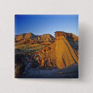 Badlands-Formationen im Provinzialpark Dinosaur 3 Button