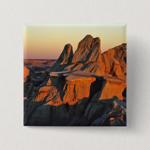 Badlands im Nationalpark Theodore Roosevelt Button