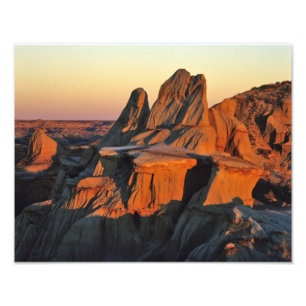 Badlands im Nationalpark Theodore Roosevelt Fotodruck
