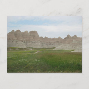 Badlands in Süddakota Postkarte