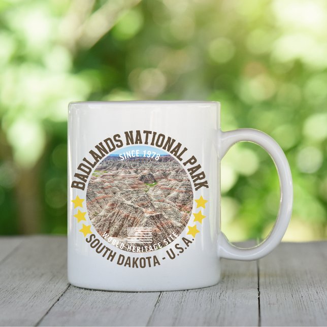 Badlands National Park Plains Photo  Kaffeetasse (Von Creator hochgeladen)