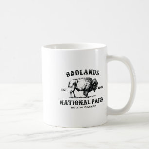 Badlands National Park South Dakota Amerikanischer Kaffeetasse