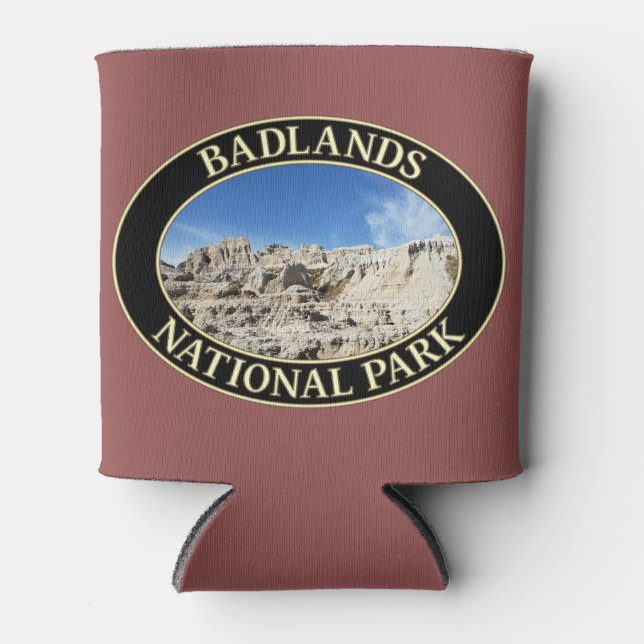 Badlands National Park South Dakota Can Cooler Dosenkühler (Vorderseite)