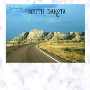 Badlands National Park South Dakota Carte postale