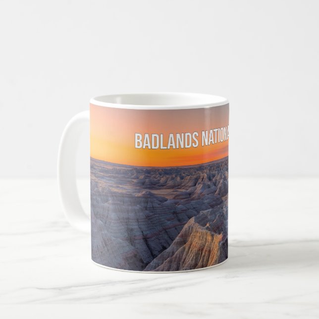 Badlands National Park Souvenir Mug Kaffeetasse (Vorderseite Links)