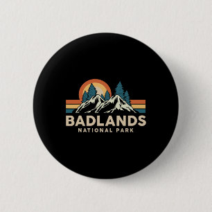 Badlands National Park Souvenir Wandern Camping Ou Button