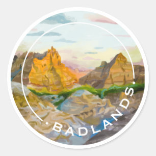 Badlands National Park Sticker