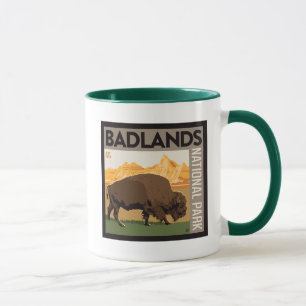 Badlands-Nationalpark Buffalo Tasse