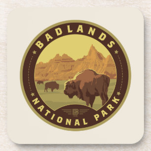 Badlands-Nationalpark Getränkeuntersetzer