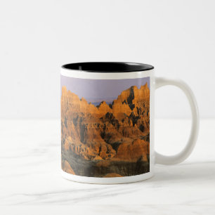 Badlands-Nationalpark in South Dakota Zweifarbige Tasse