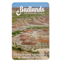 Badlands Nationalpark Landschaft