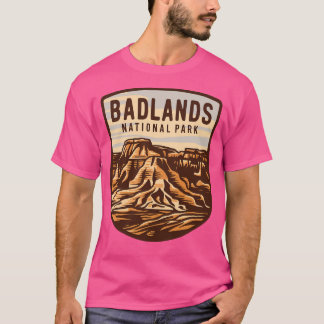 Badlands Nationalpark Landschaft T-Shirt