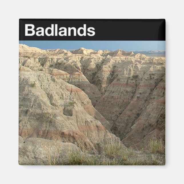 Badlands-Nationalpark Magnet (Vorne)