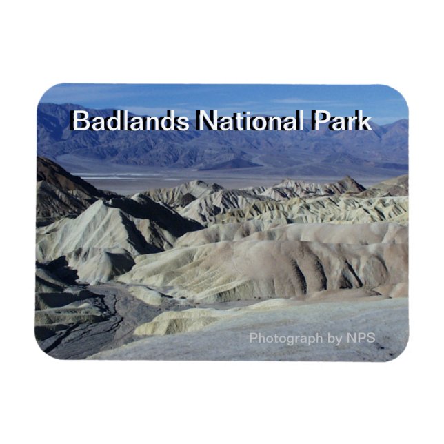 Badlands-Nationalpark Magnet (Horizontal)