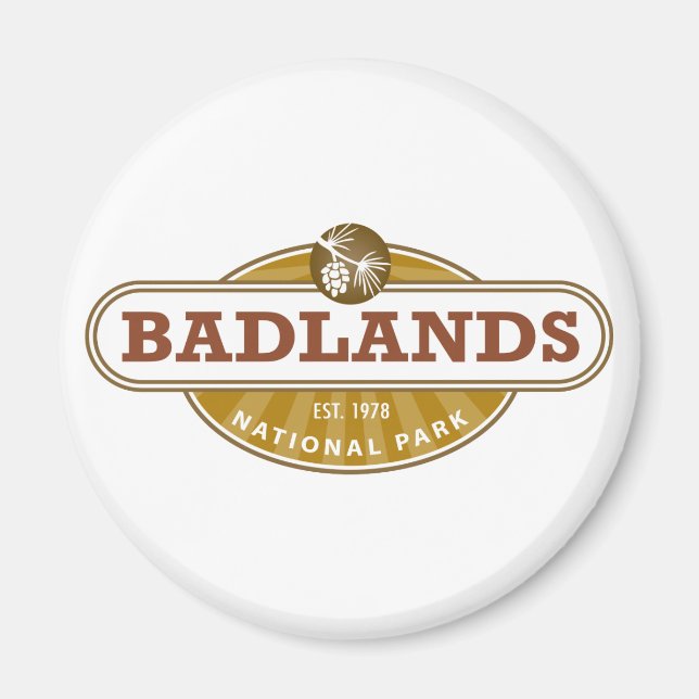 Badlands-Nationalpark Magnet (Vorne)