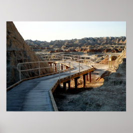 Badlands Nationalpark Poster