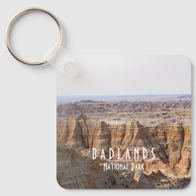 Badlands-Nationalpark Schlüsselanhänger (Vorderseite)