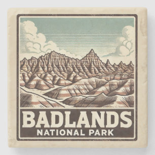 Badlands-Nationalpark Steinuntersetzer