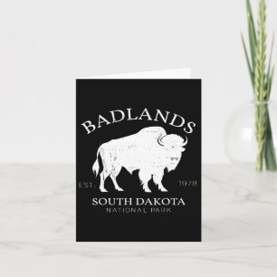 Badlands Nationalpark Süd Dakota Karte