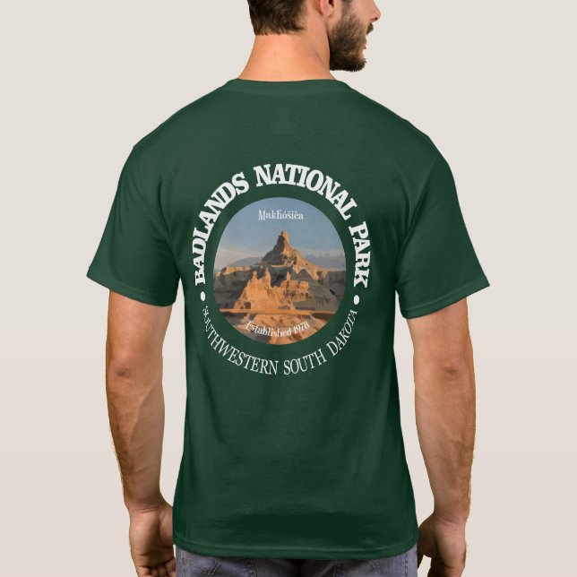 Badlands-Nationalpark T-Shirt (Rückseite)