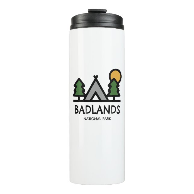 Badlands-Nationalpark Thermosbecher (Vorderseite)