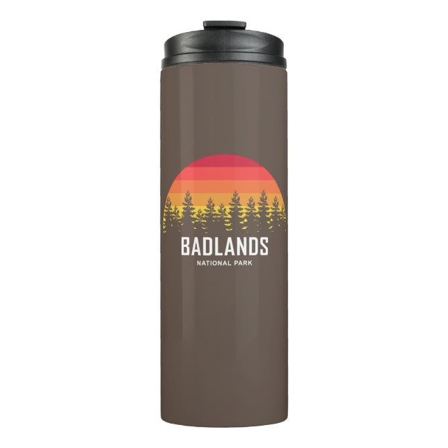 Badlands-Nationalpark Thermosbecher (Vorderseite)