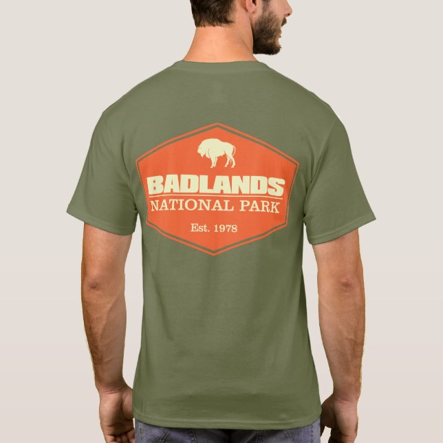 Badlands NP 3 T-Shirt (Rückseite)