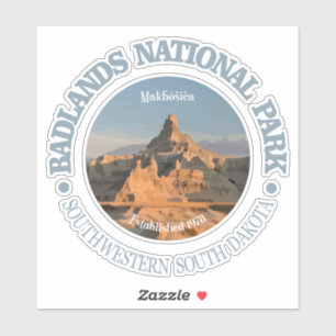 Badlands NP Aufkleber