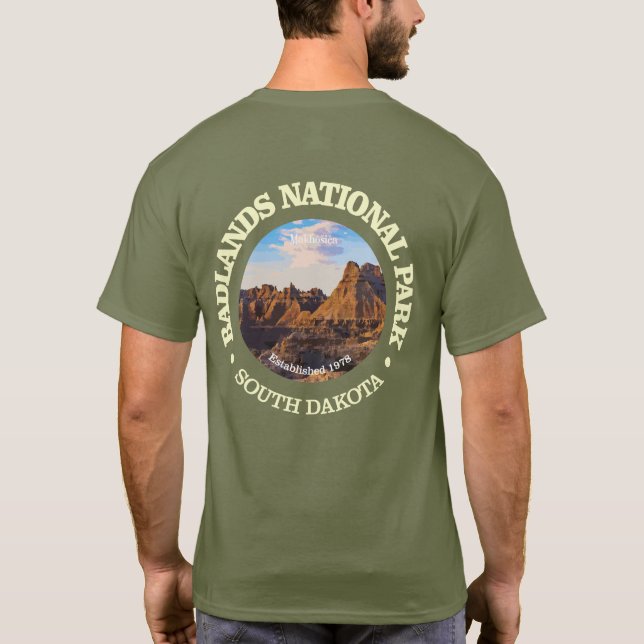 Badlands NP (rd) 2 T-Shirt (Rückseite)