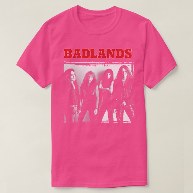Badlands Schwermetall T-Shirt (Design vorne)