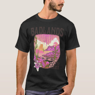 Badlands South Dakota Nationalpark Landschaft Bild T-Shirt