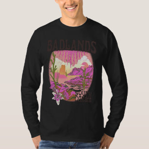 Badlands South Dakota Nationalpark Landschaft Bild T-Shirt